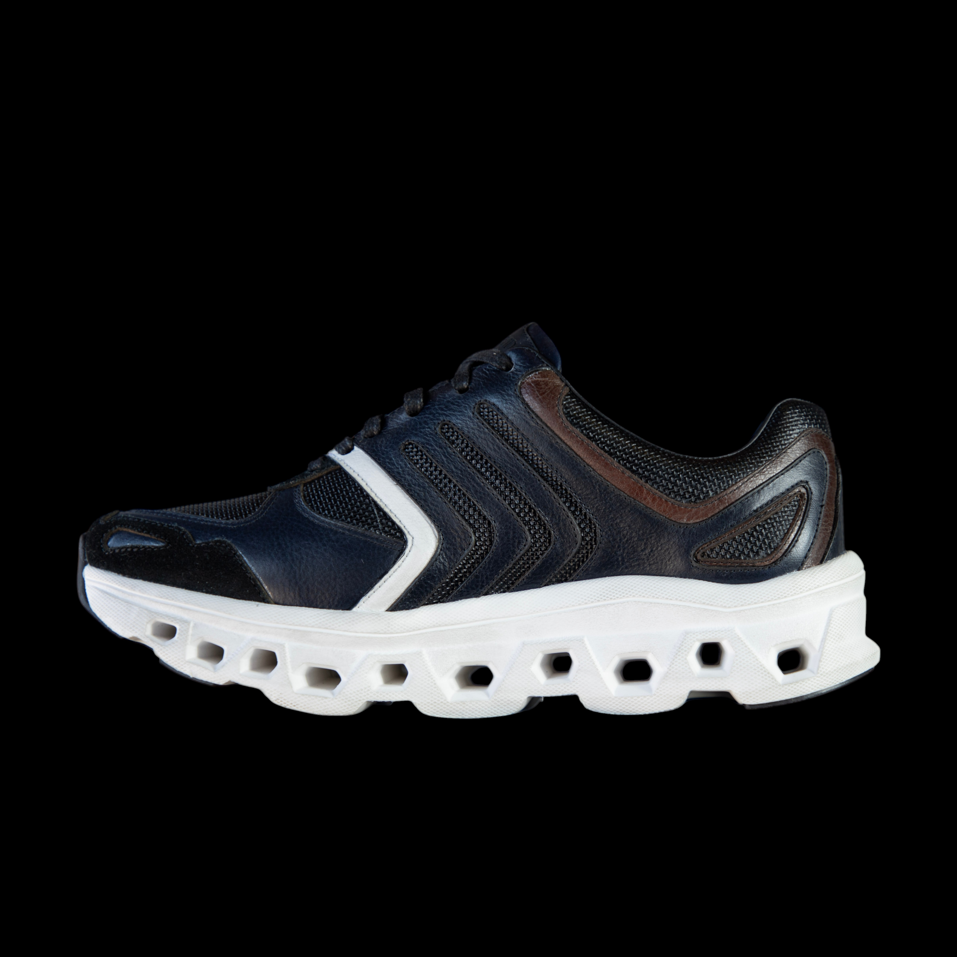 Escocia H Azul - Zapato Moderno y Versátil Hombre en Cuero