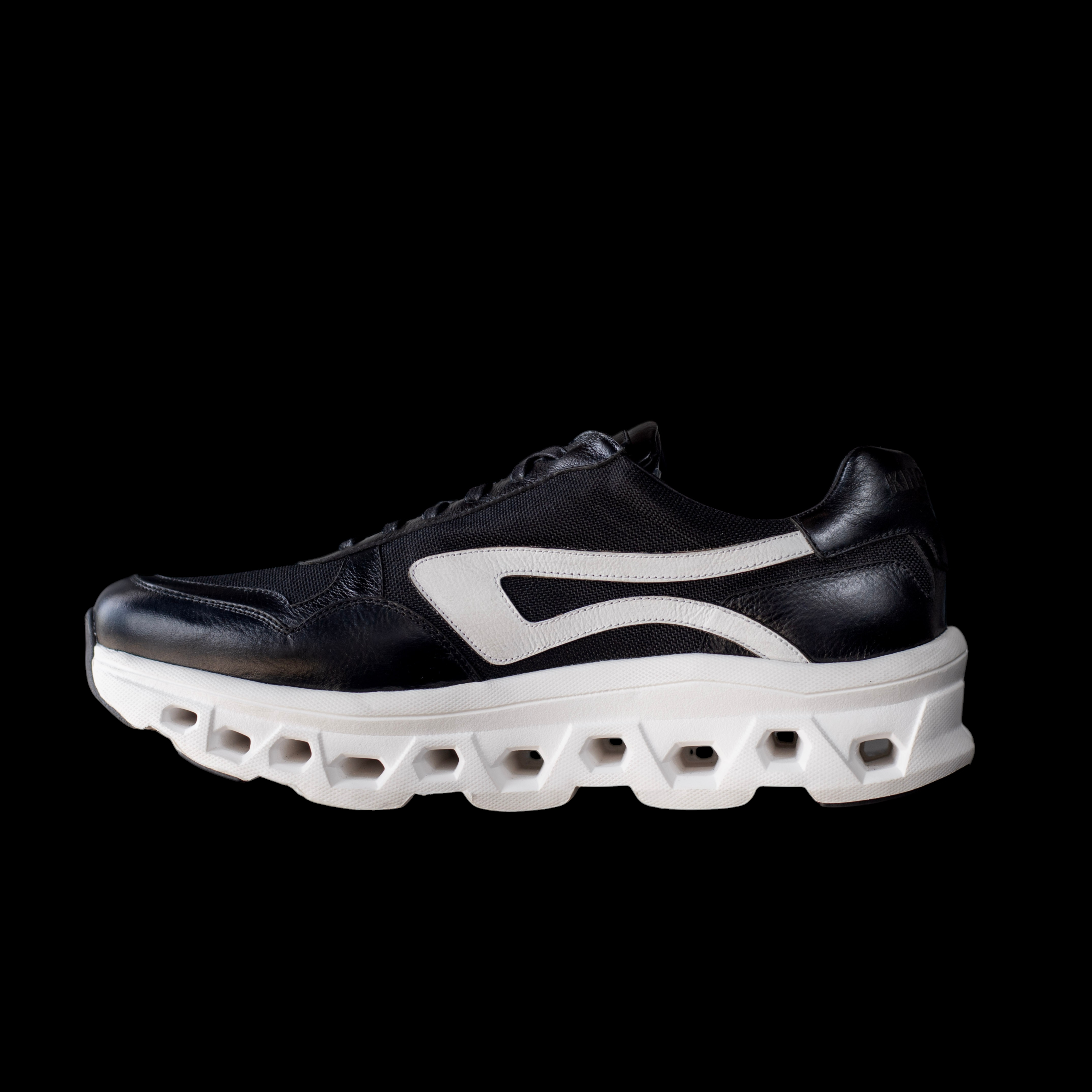 Monarca H Negro - Zapato Moderno y Versátil Hombre en Cuero