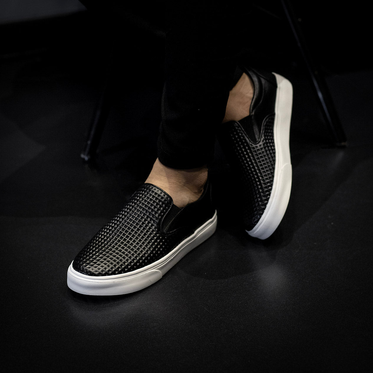 Miami NR Negro - Zapato Casual Elegante Hombre en Cuero