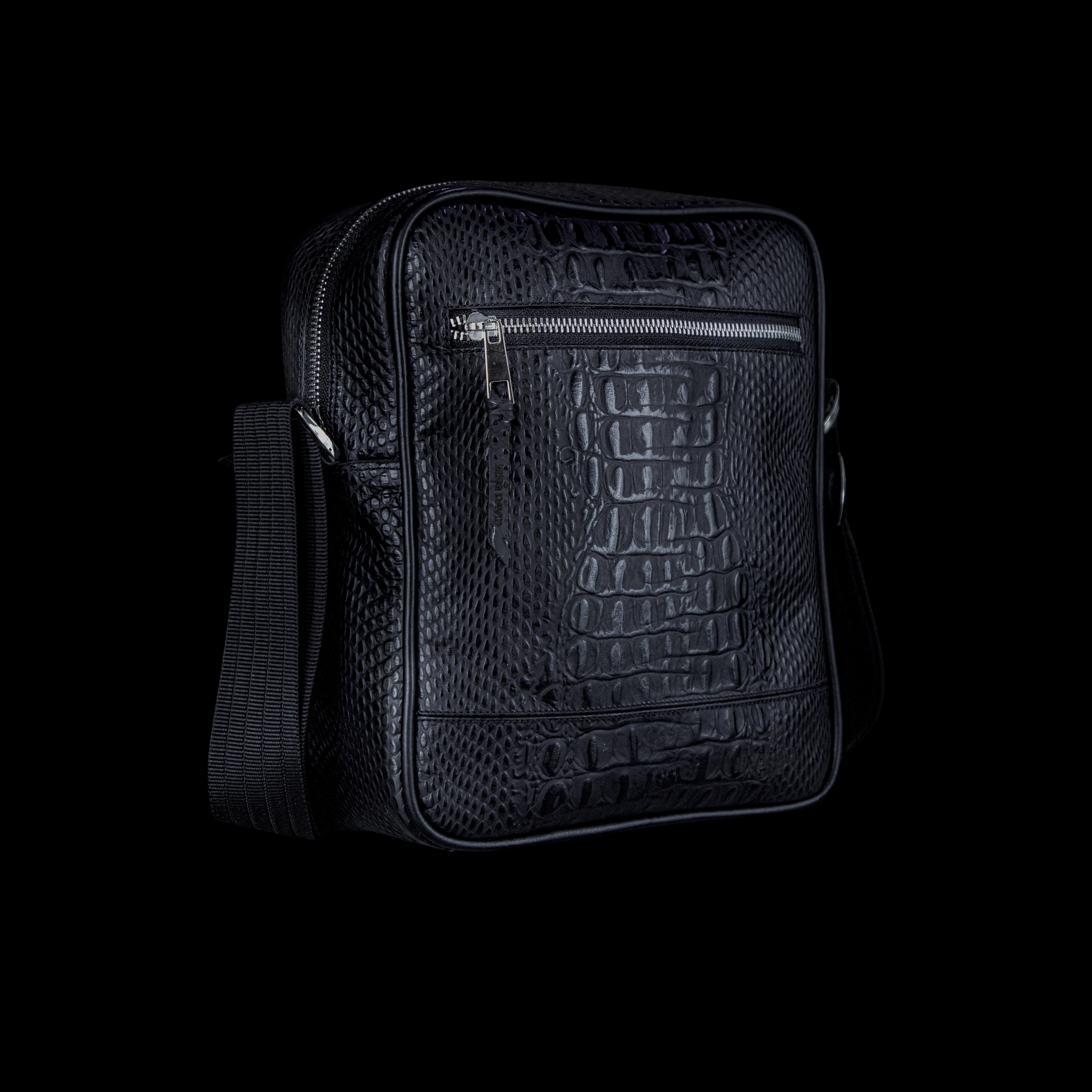 MINIBAG CROCODILE NEGRO
