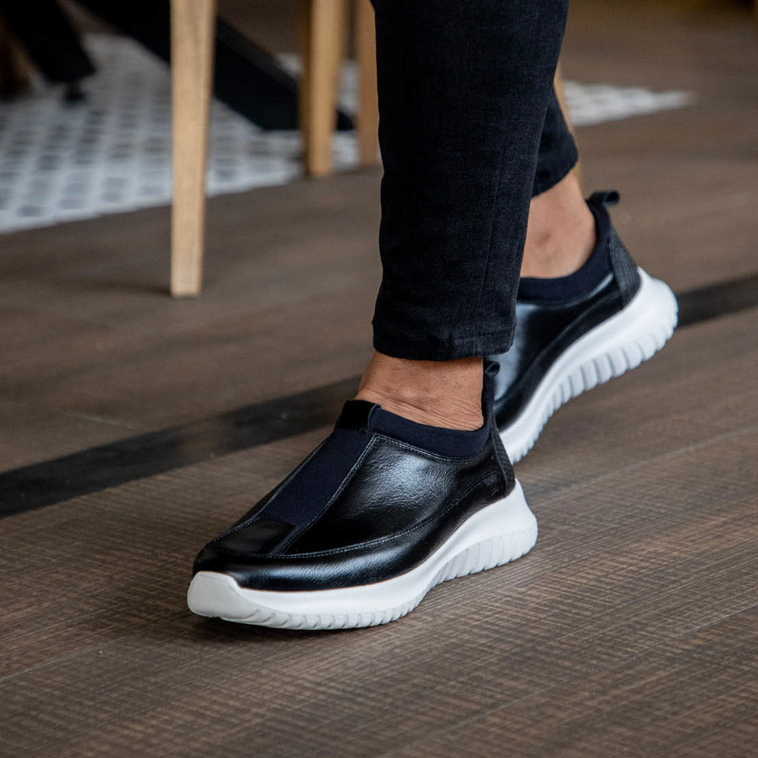 OUTLET Charleston Negro - Zapato Casual Elegante Hombre en Cuero