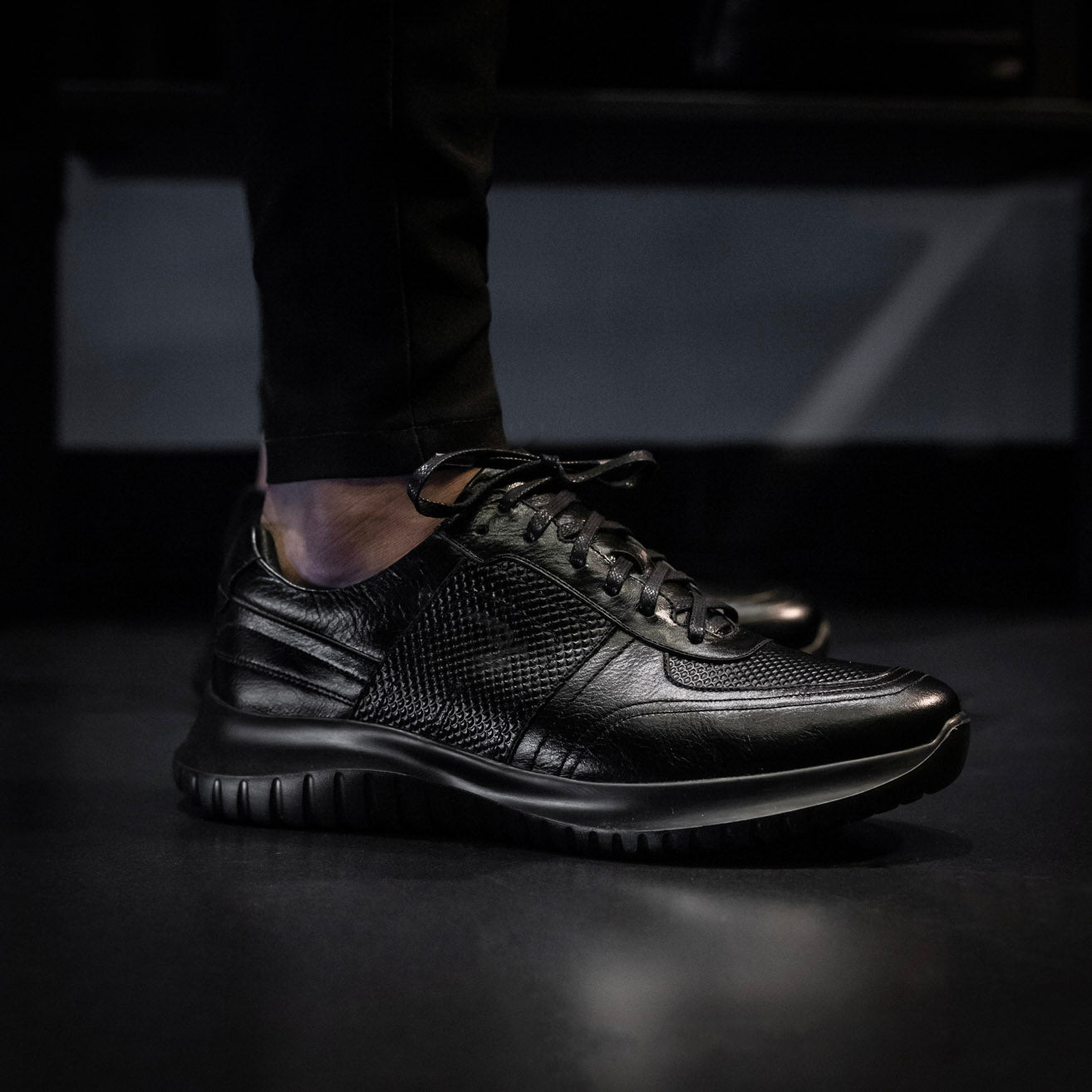 OUTLET Weston Negro - Zapato Casual Elegante Hombre en Cuero
