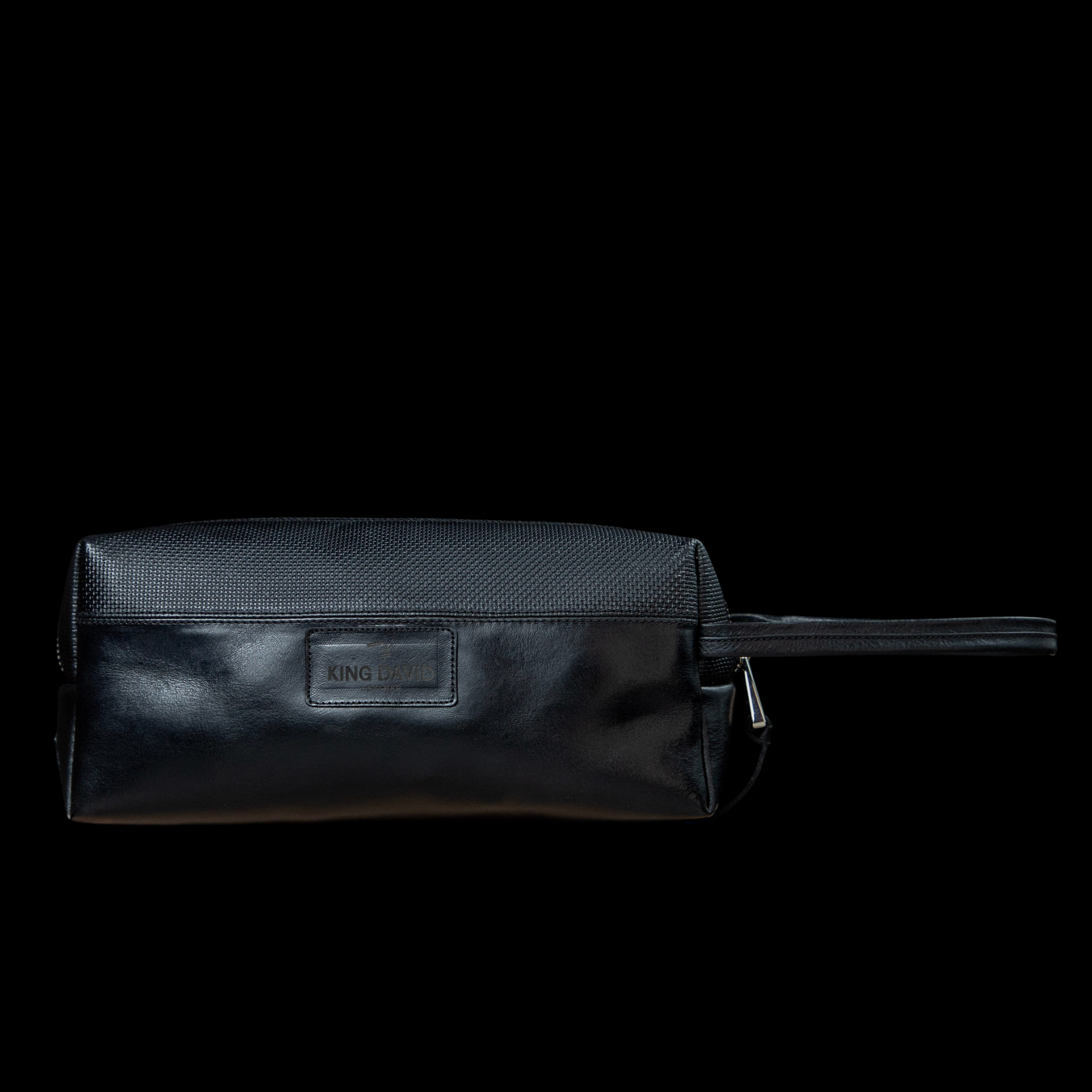 Manos Libres Gris - Estuche Premium Hombre en Cuero Genuino
