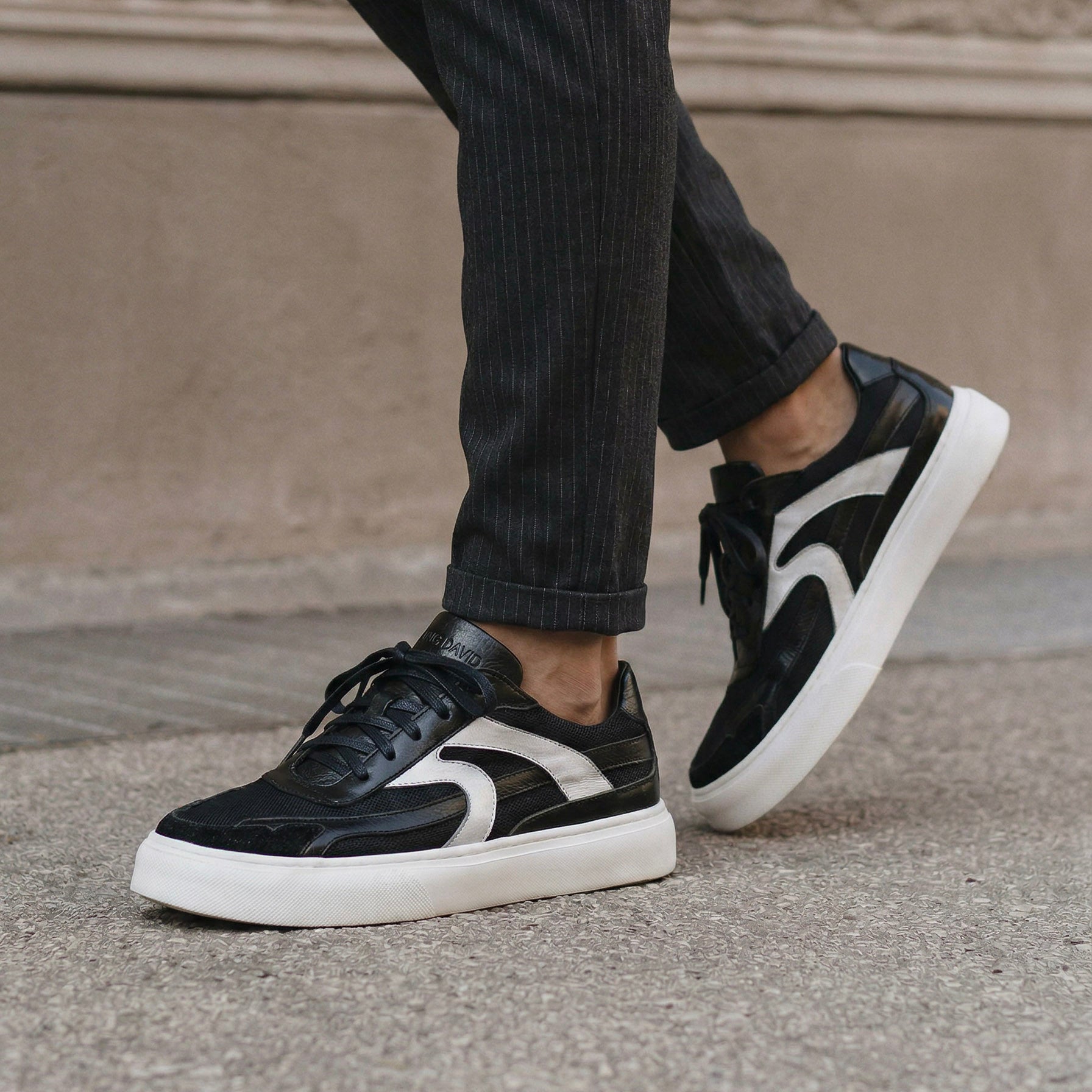 Barcelona Negro - Zapato Casual Elegante Hombre en Cuero