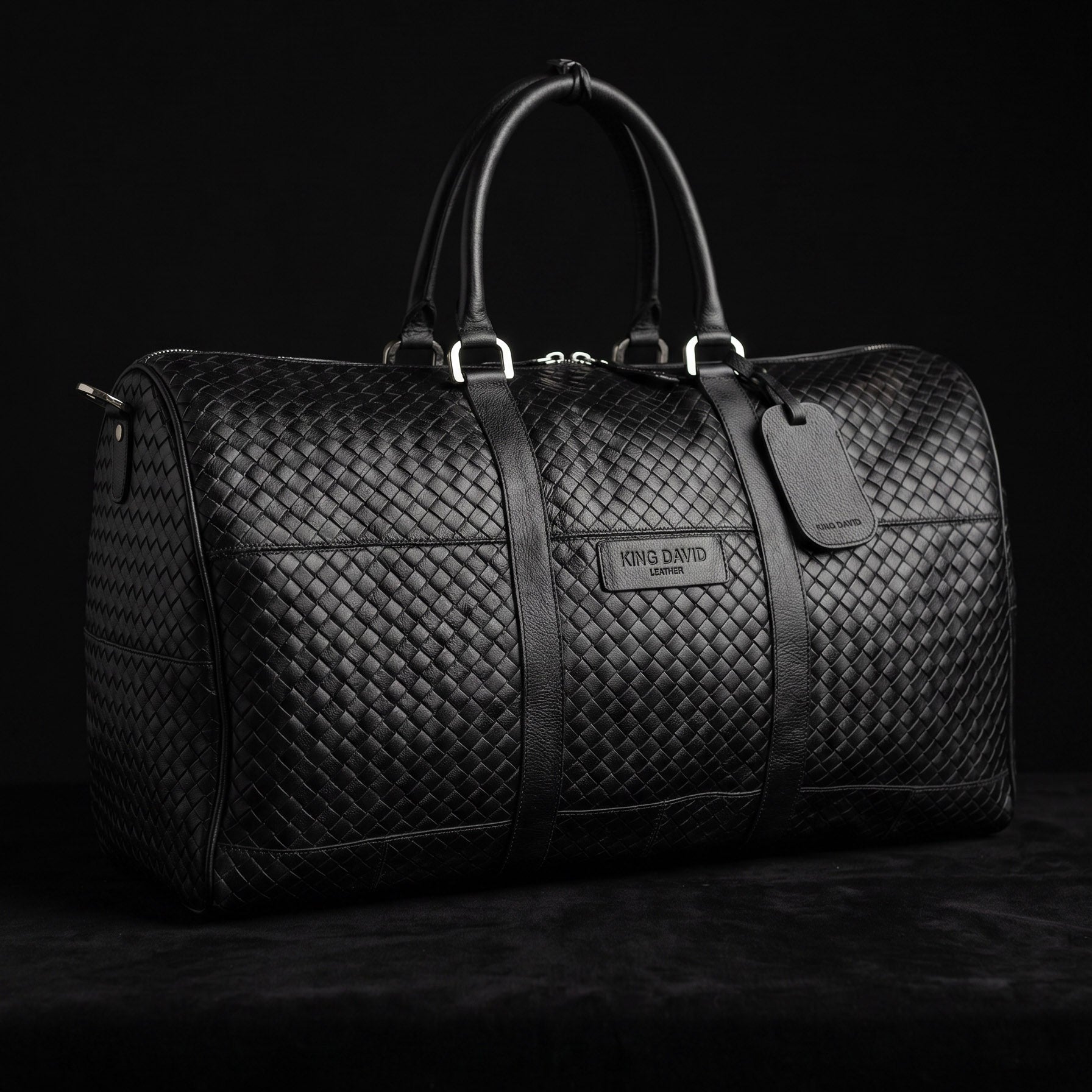 BAG KING TRAVEL GRABADO NEGRO