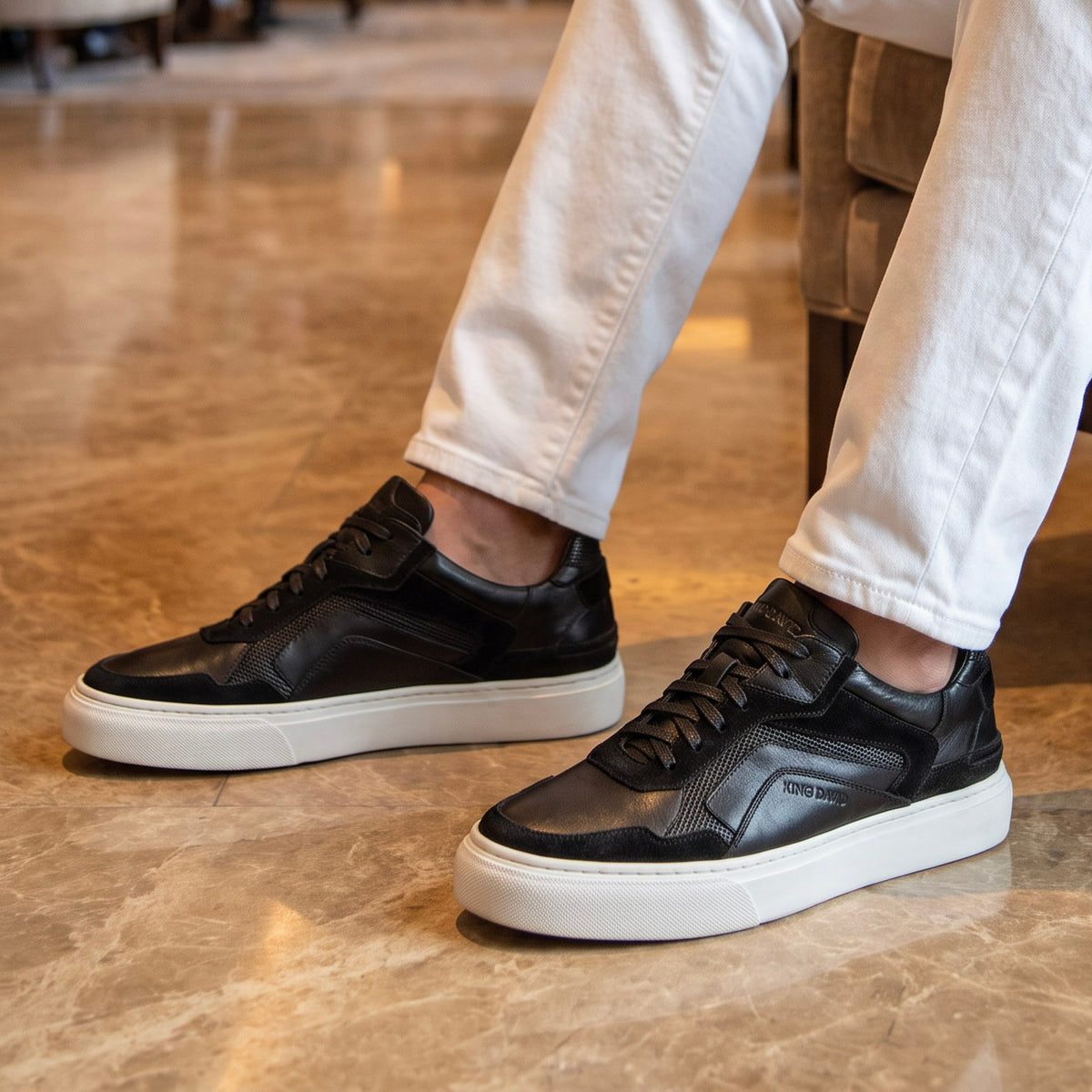 Dominus Negro - Zapato Casual Elegante Hombre en Cuero