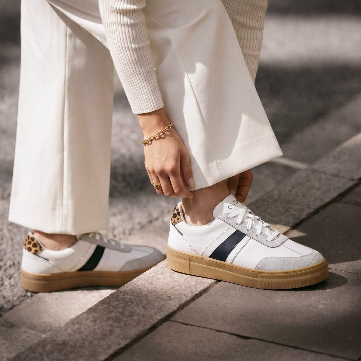Bruselas - Zapato Casual Mujer en Cuero