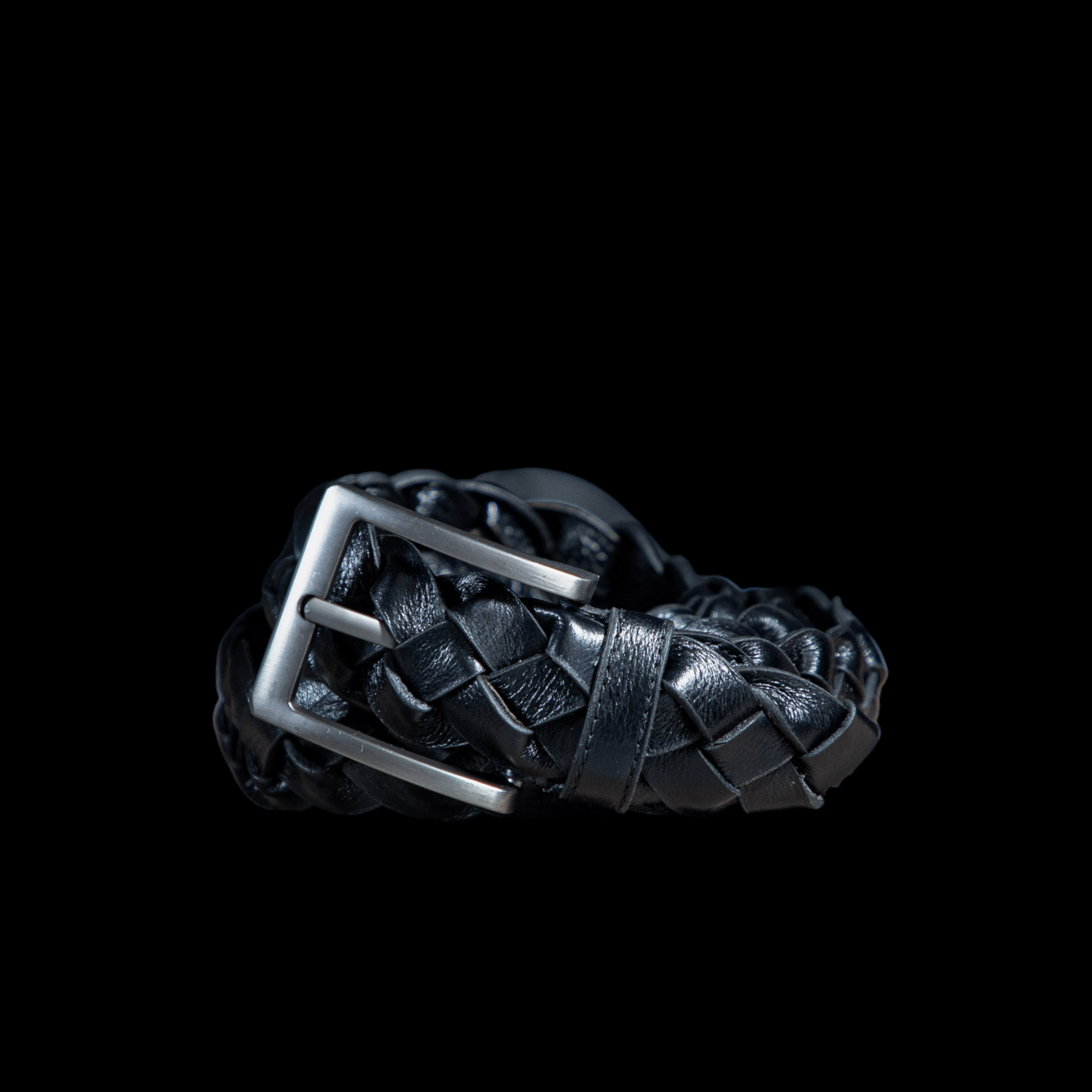 CINTURÓN ZURICH LISO NEGRO