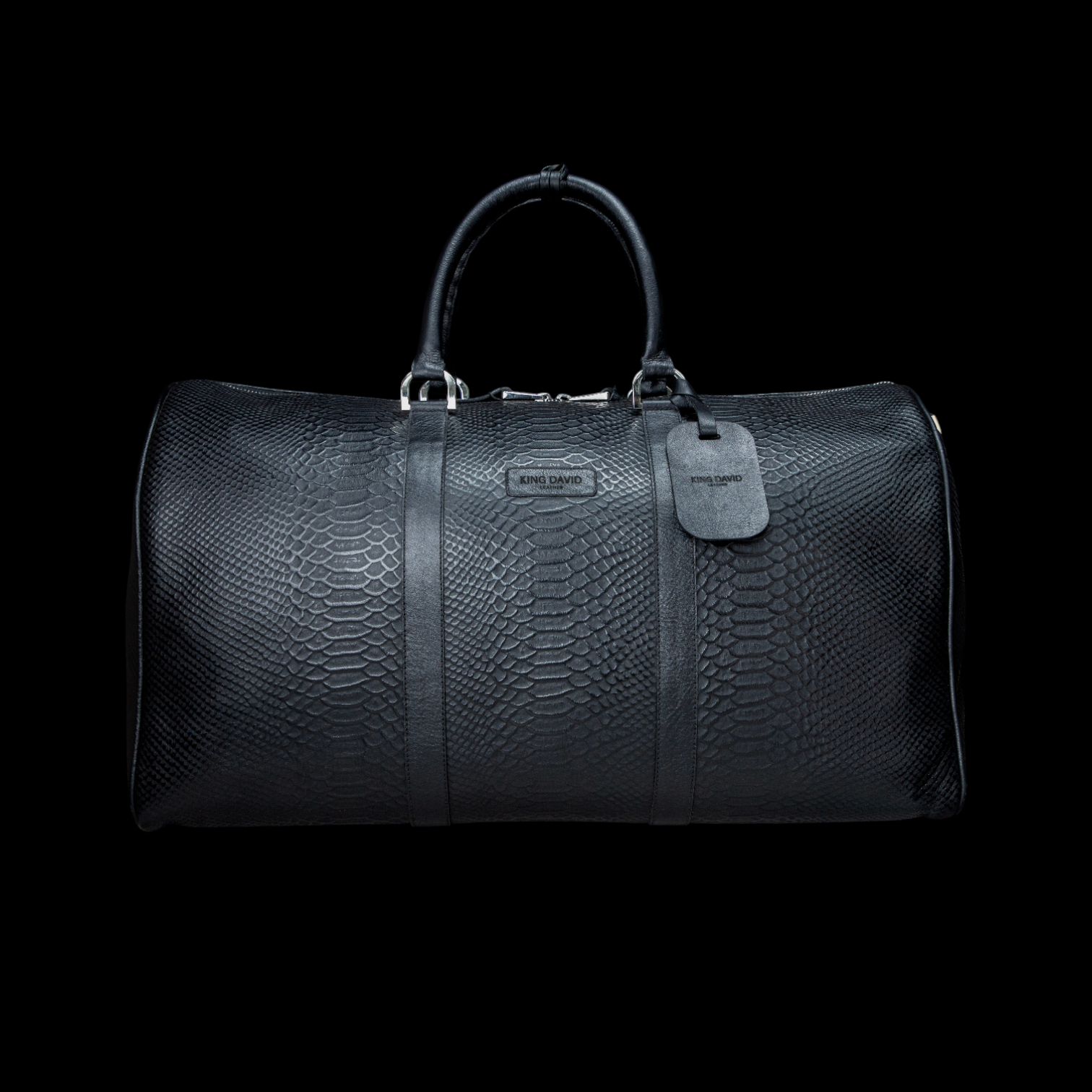 BAG KING TRAVEL CROCODILE NEGRO