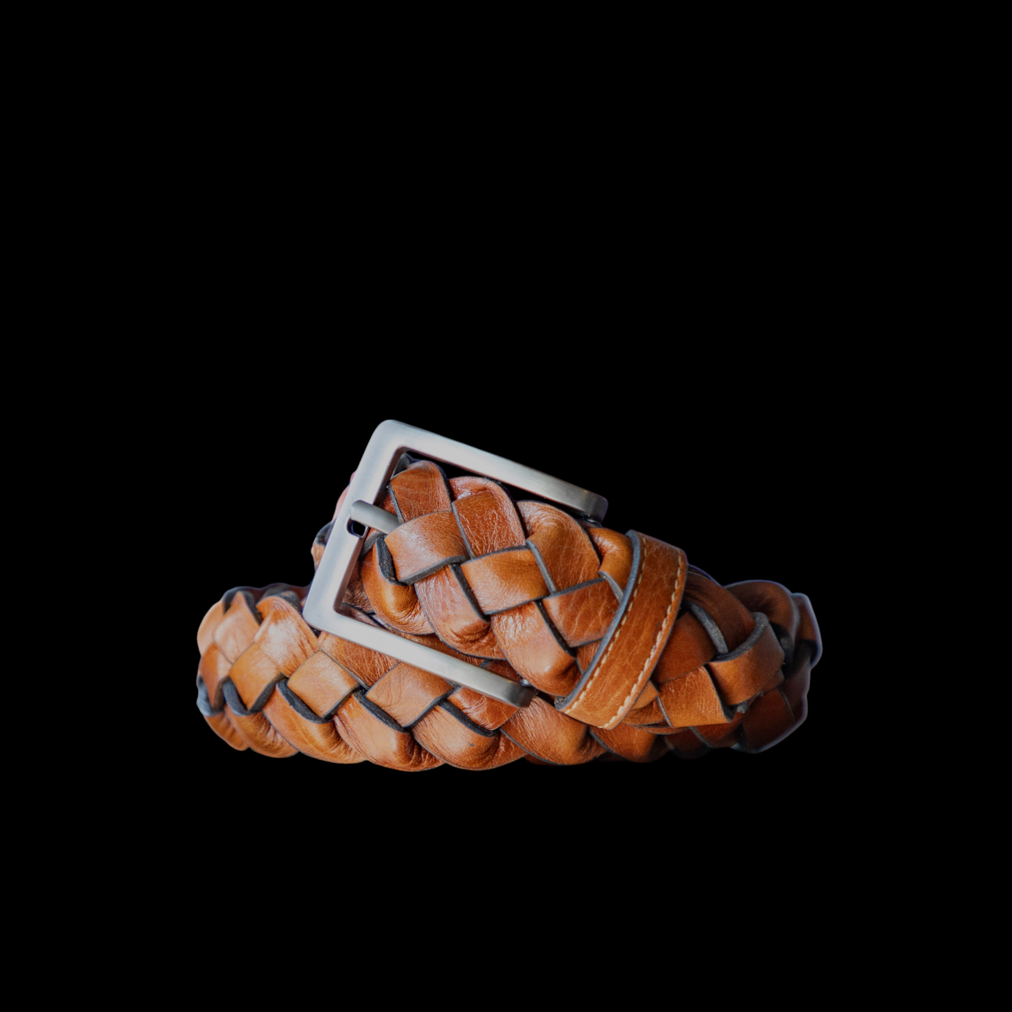 CINTURÓN ZURICH LISO MIEL