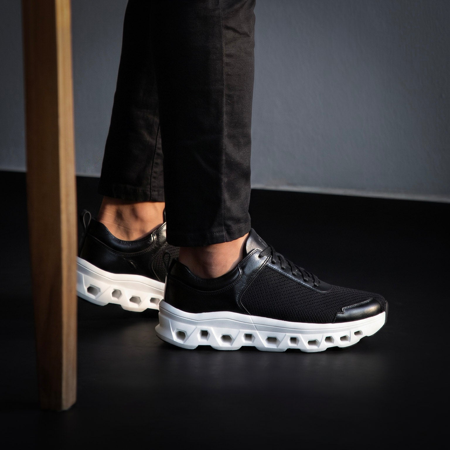 Zapato casual hombre Edimburgo Negro - King David and Queen Colombia