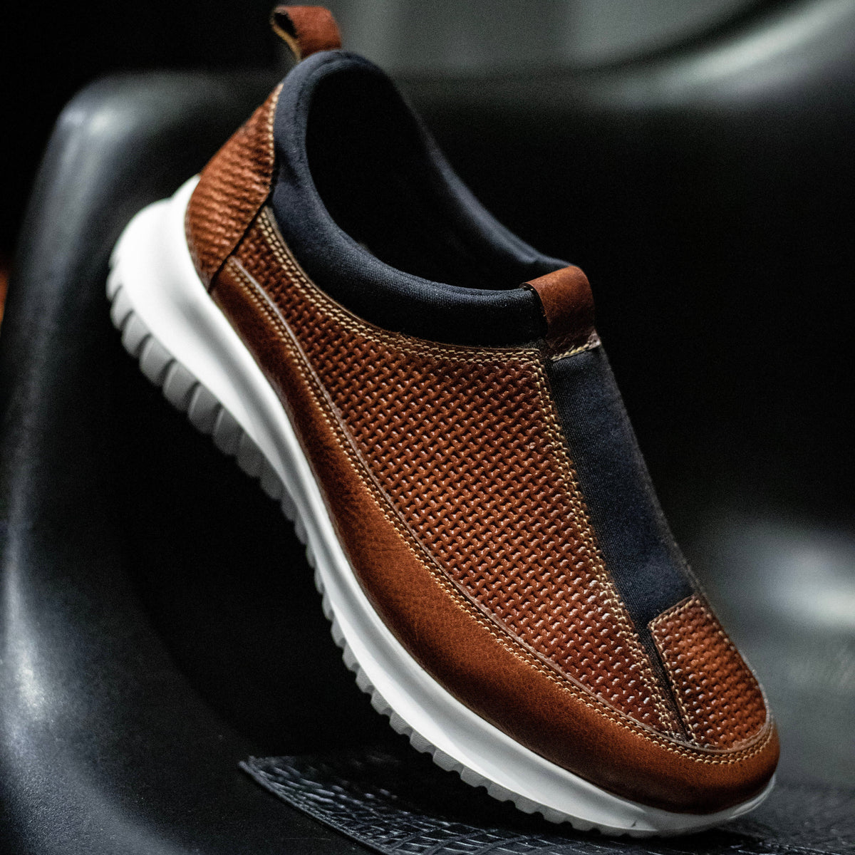 OUTLET Charleston Miel - Zapato Casual Elegante Hombre en Cuero