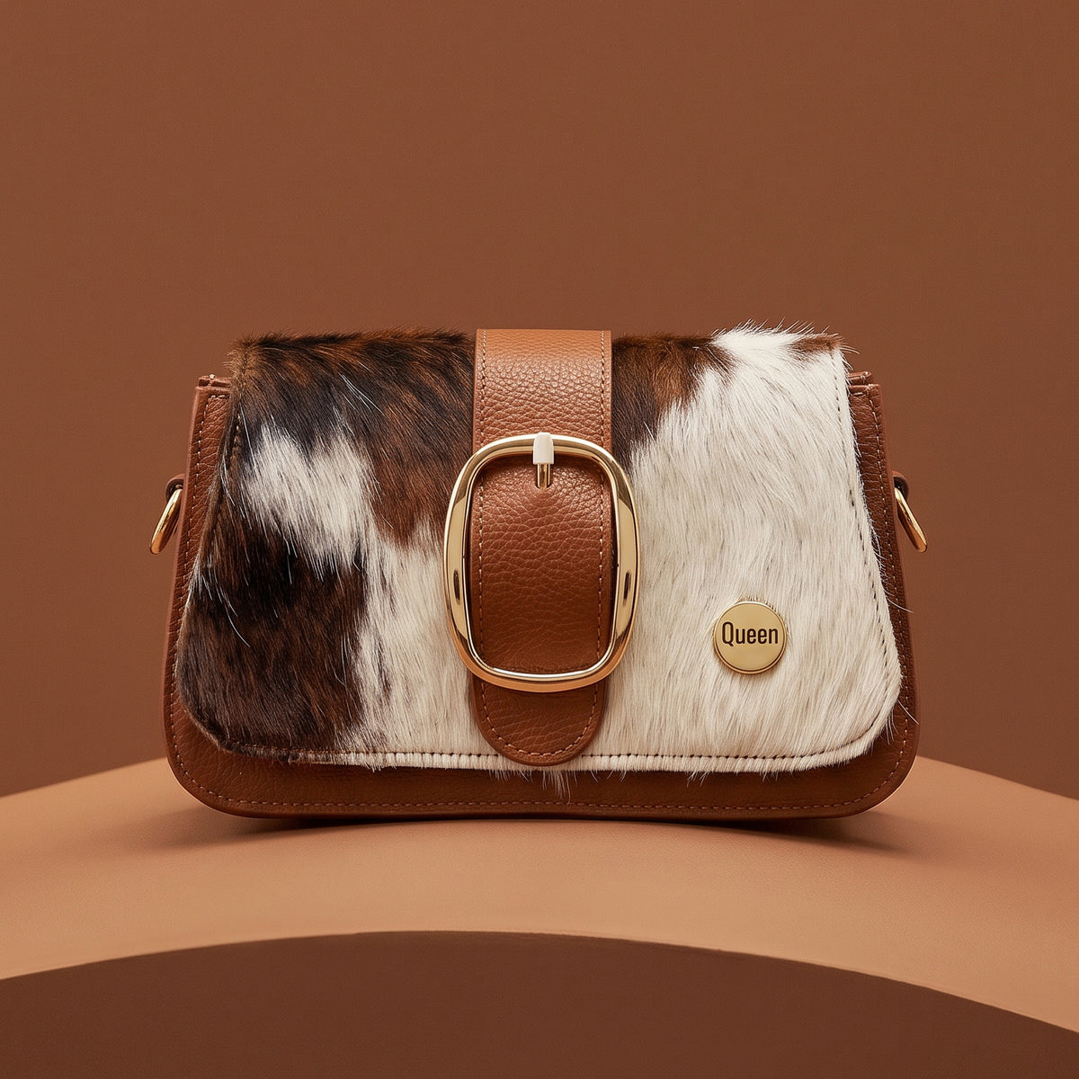 Bianca Miel Pelo Largo - Bolso Luxury Mujer en Cuero