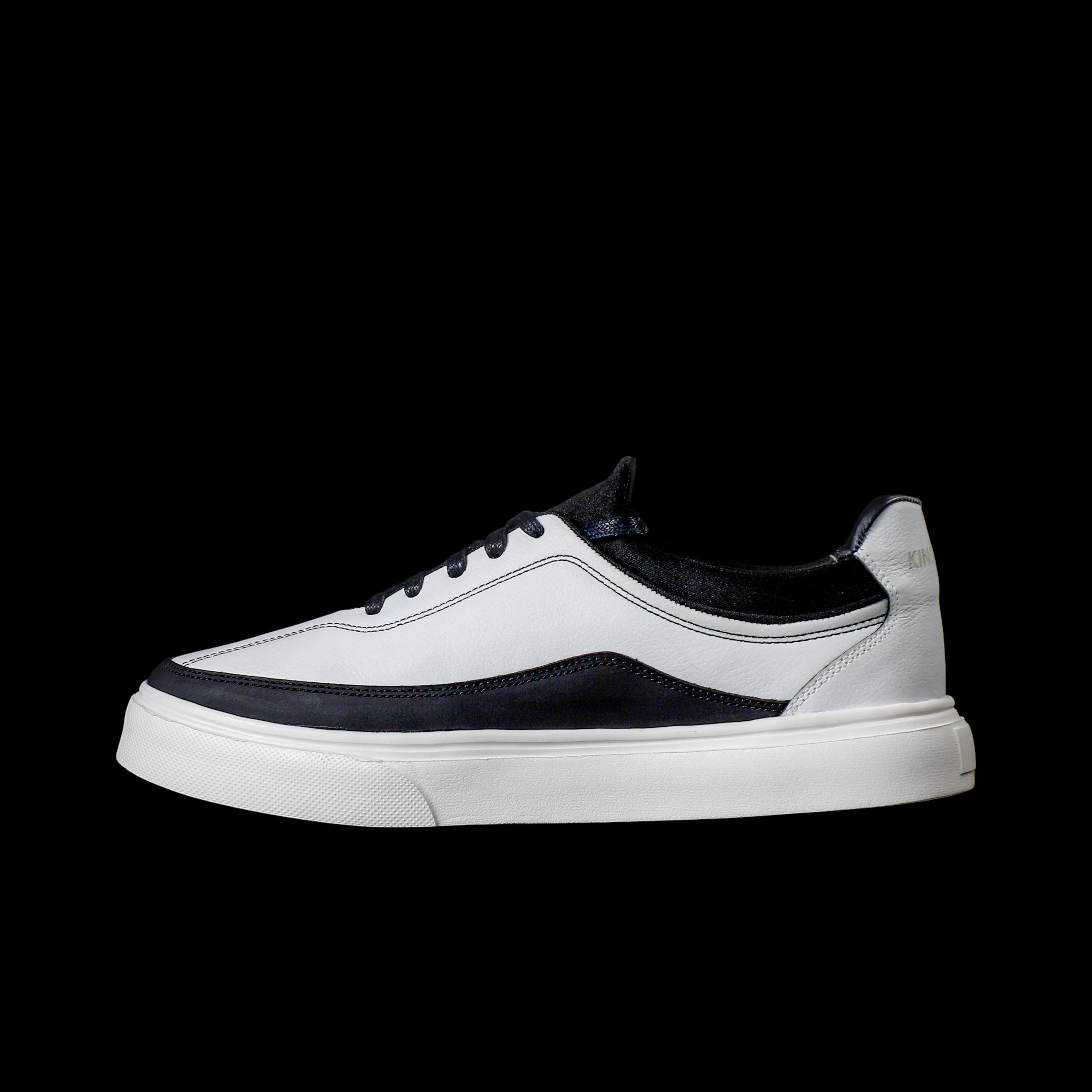 Zapato Madrid Blanco vista superior - cuero genuino para uso diario