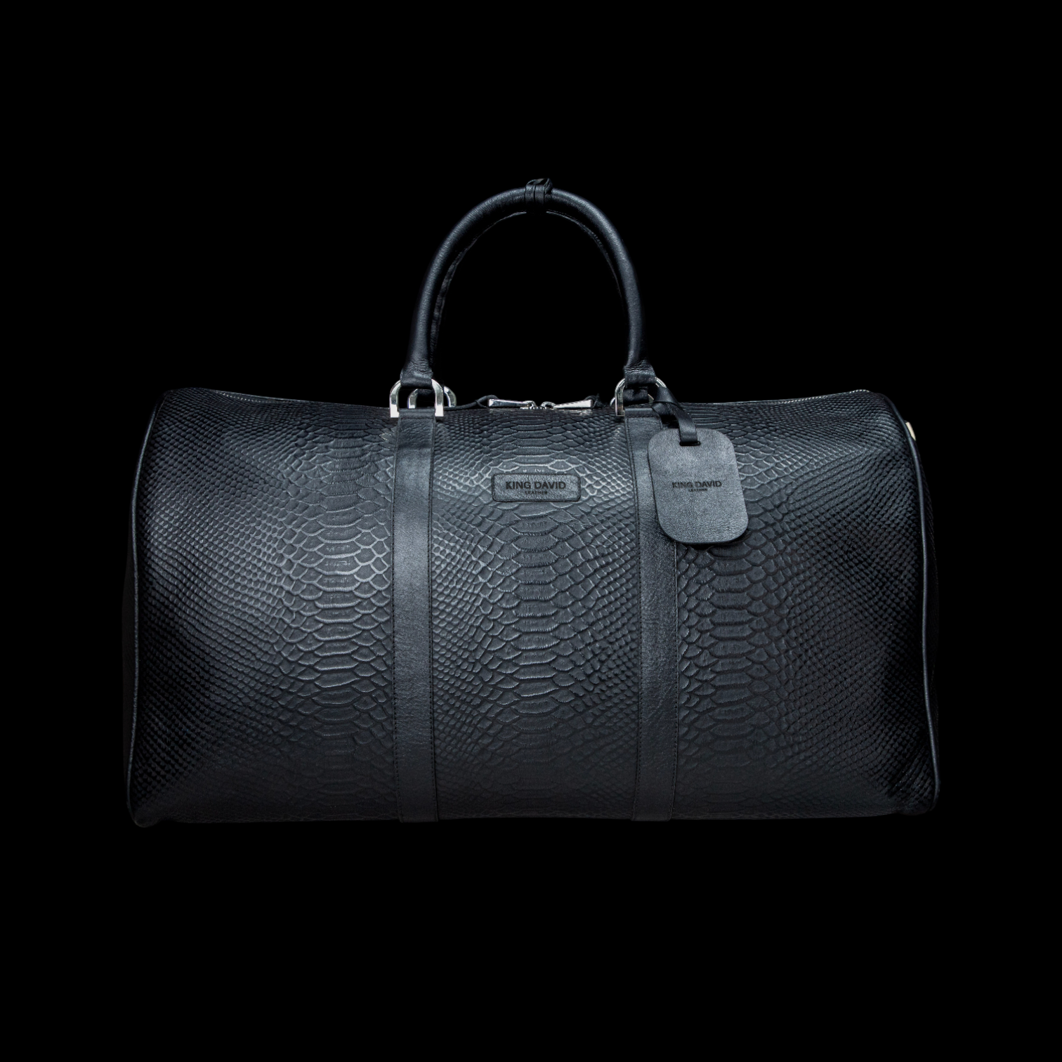 BAG KING TRAVEL CROCODILE NEGRO