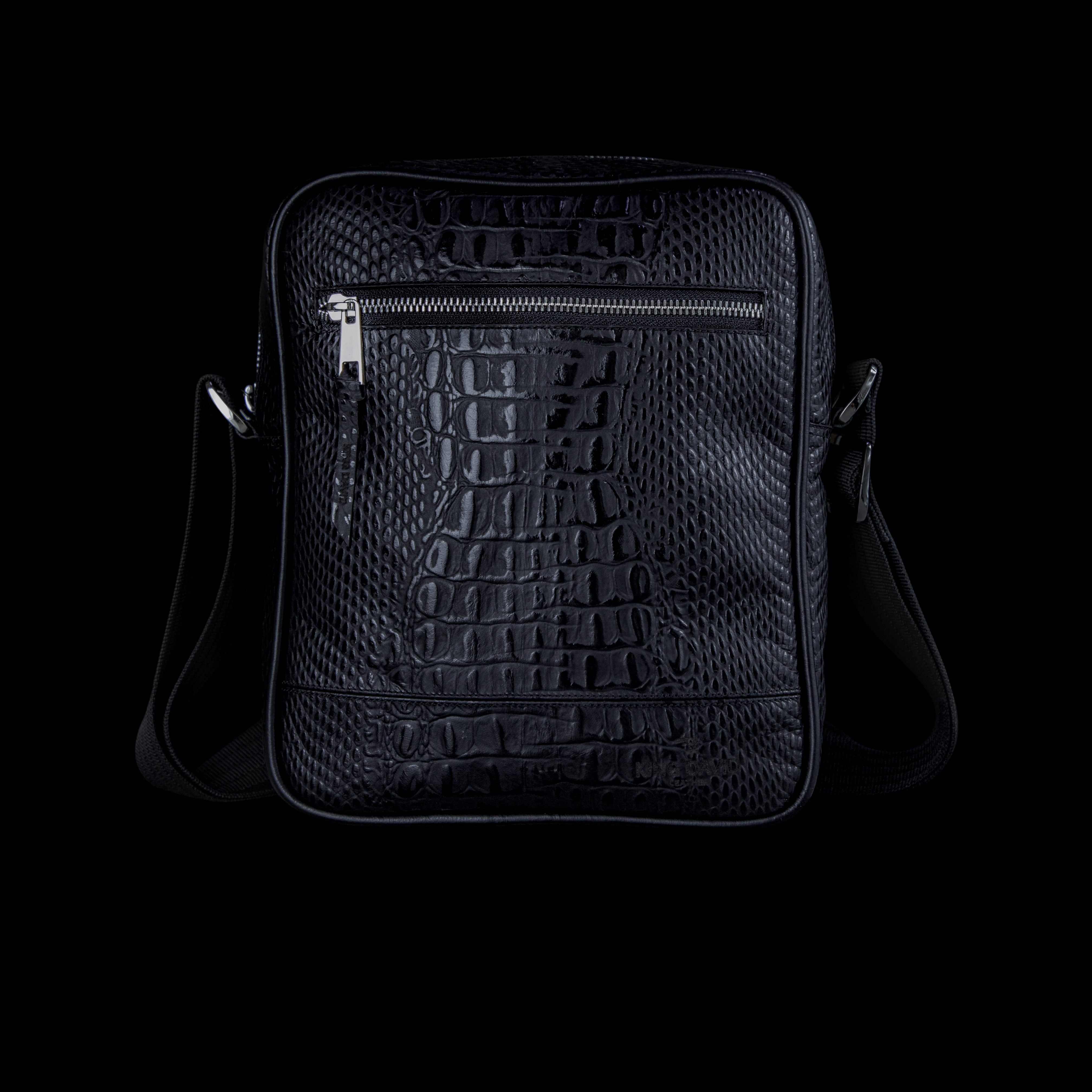 MINIBAG CROCODILE NEGRO