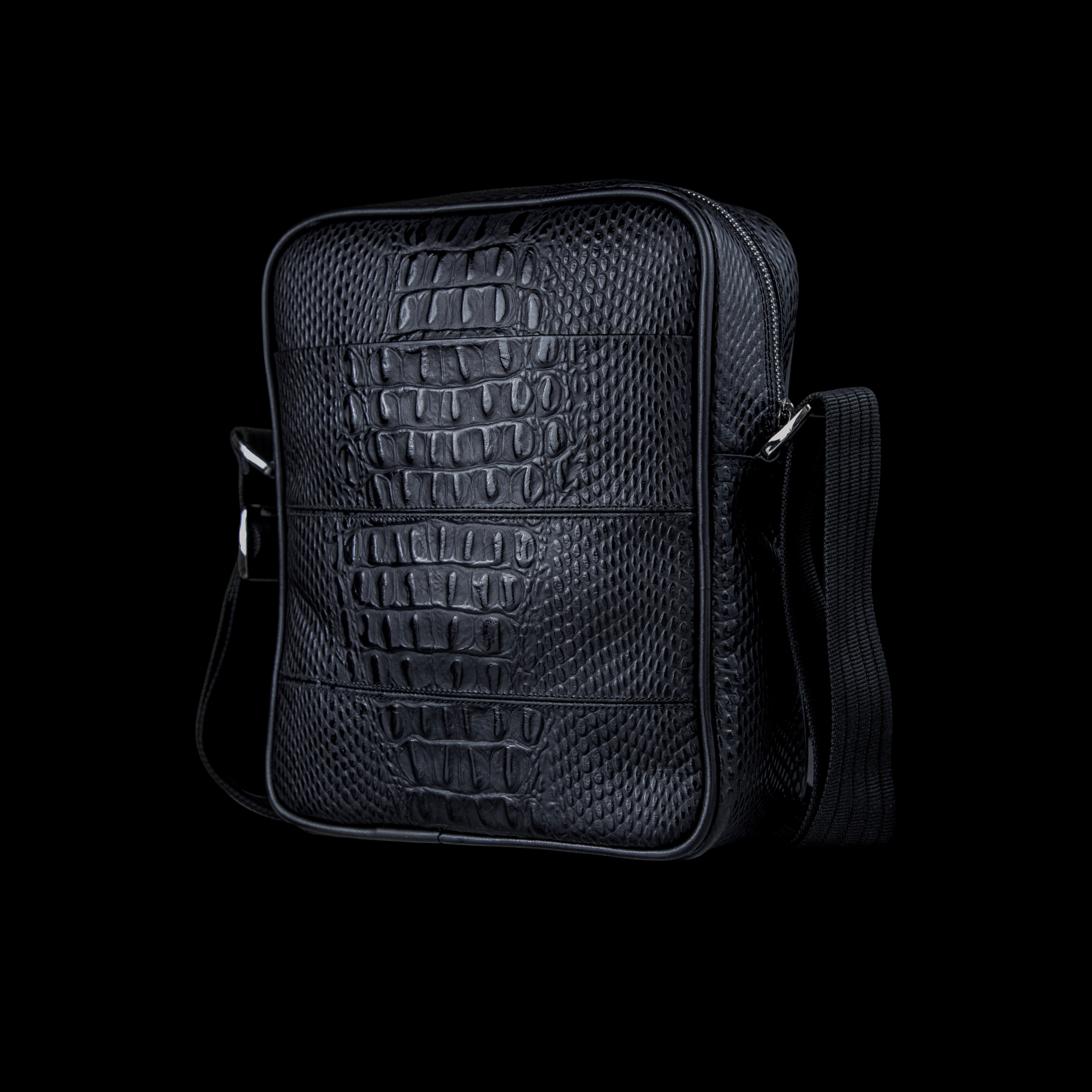 MINIBAG CROCODILE NEGRO