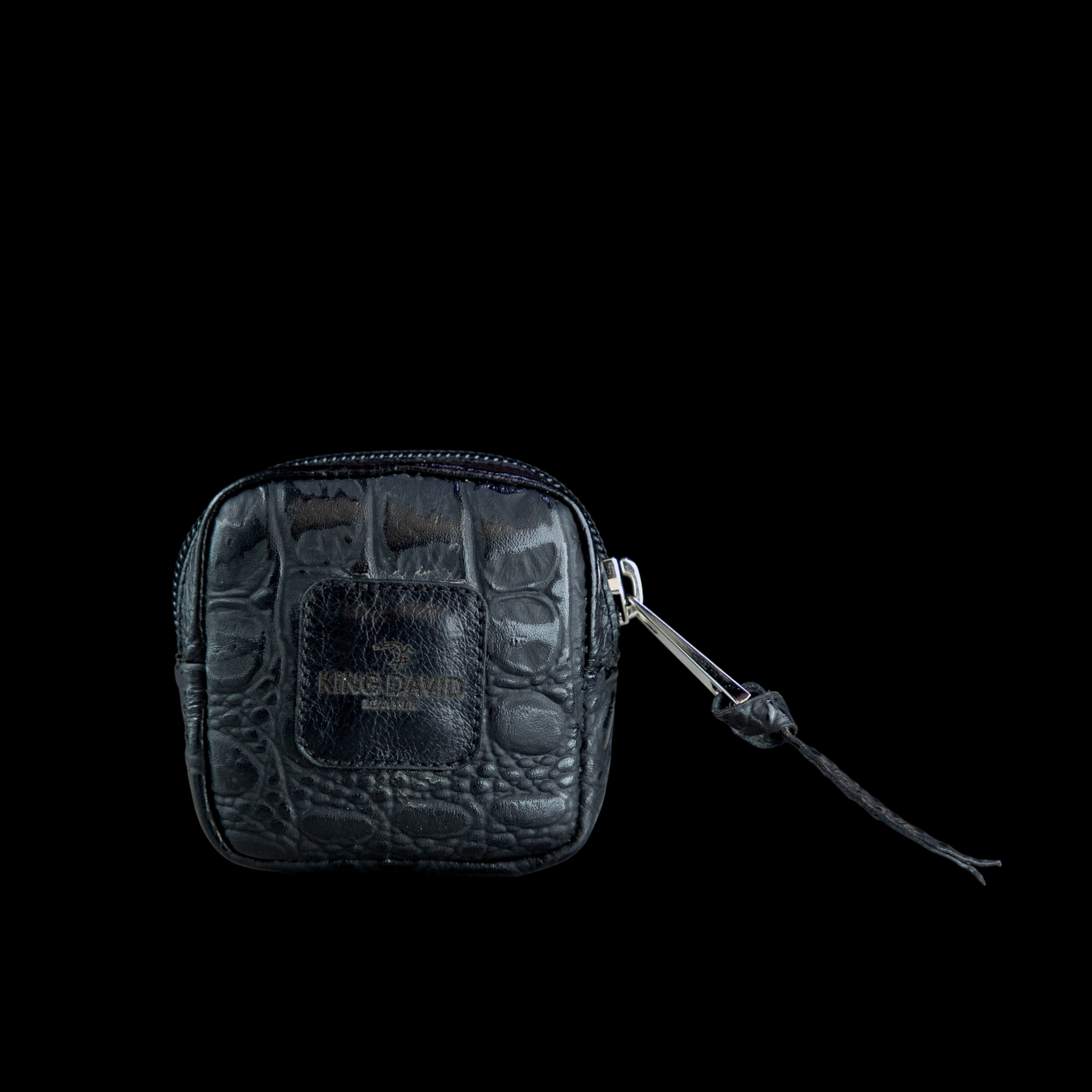 MONEDERO KING CROCODILE NEGRO