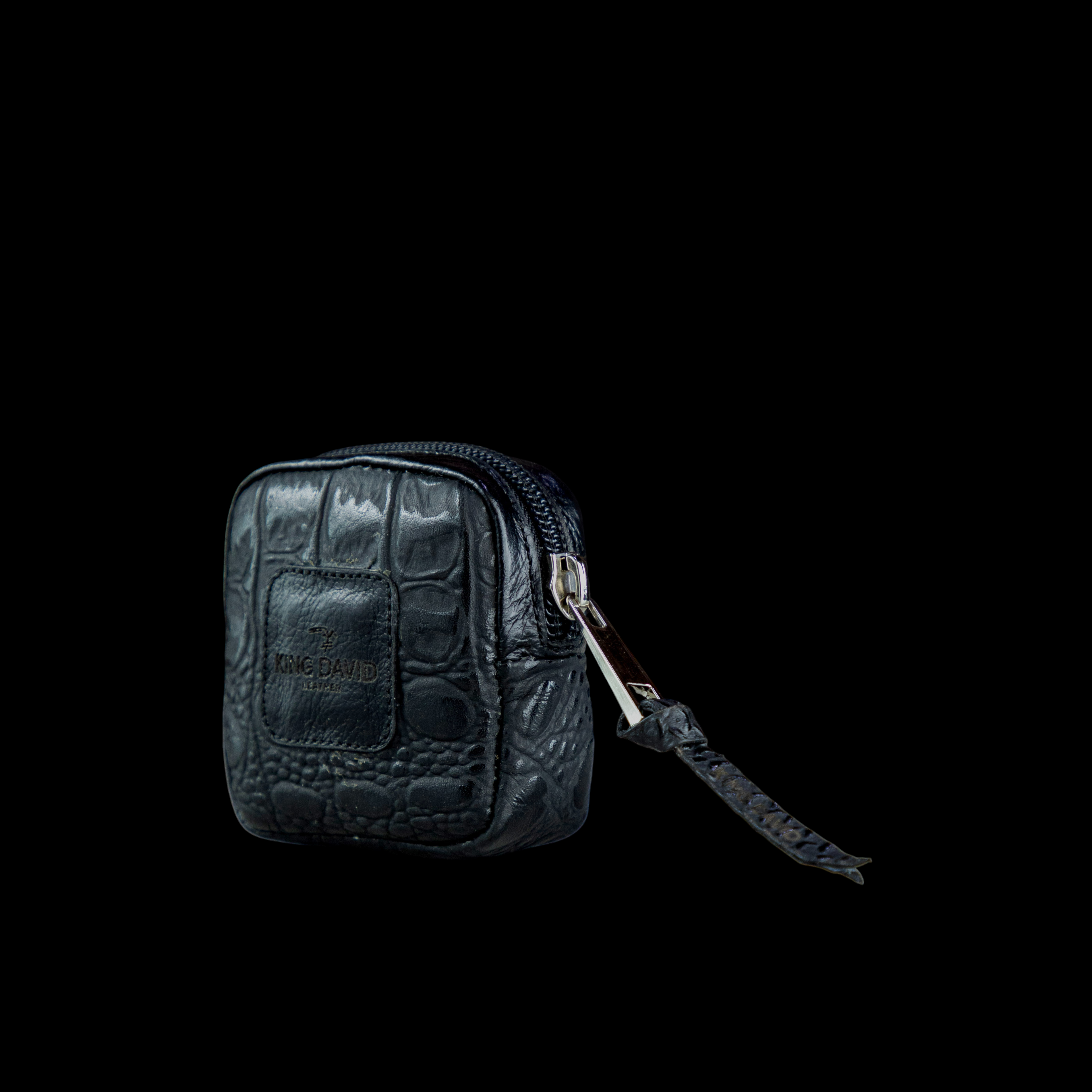 MONEDERO KING CROCODILE NEGRO