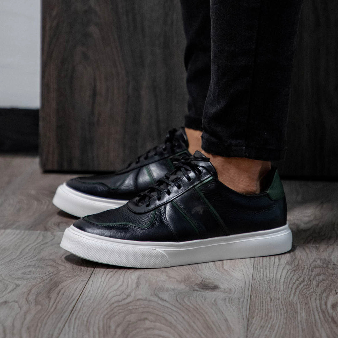 Cambridge Negro - Zapato Casual Elegante Hombre en Cuero