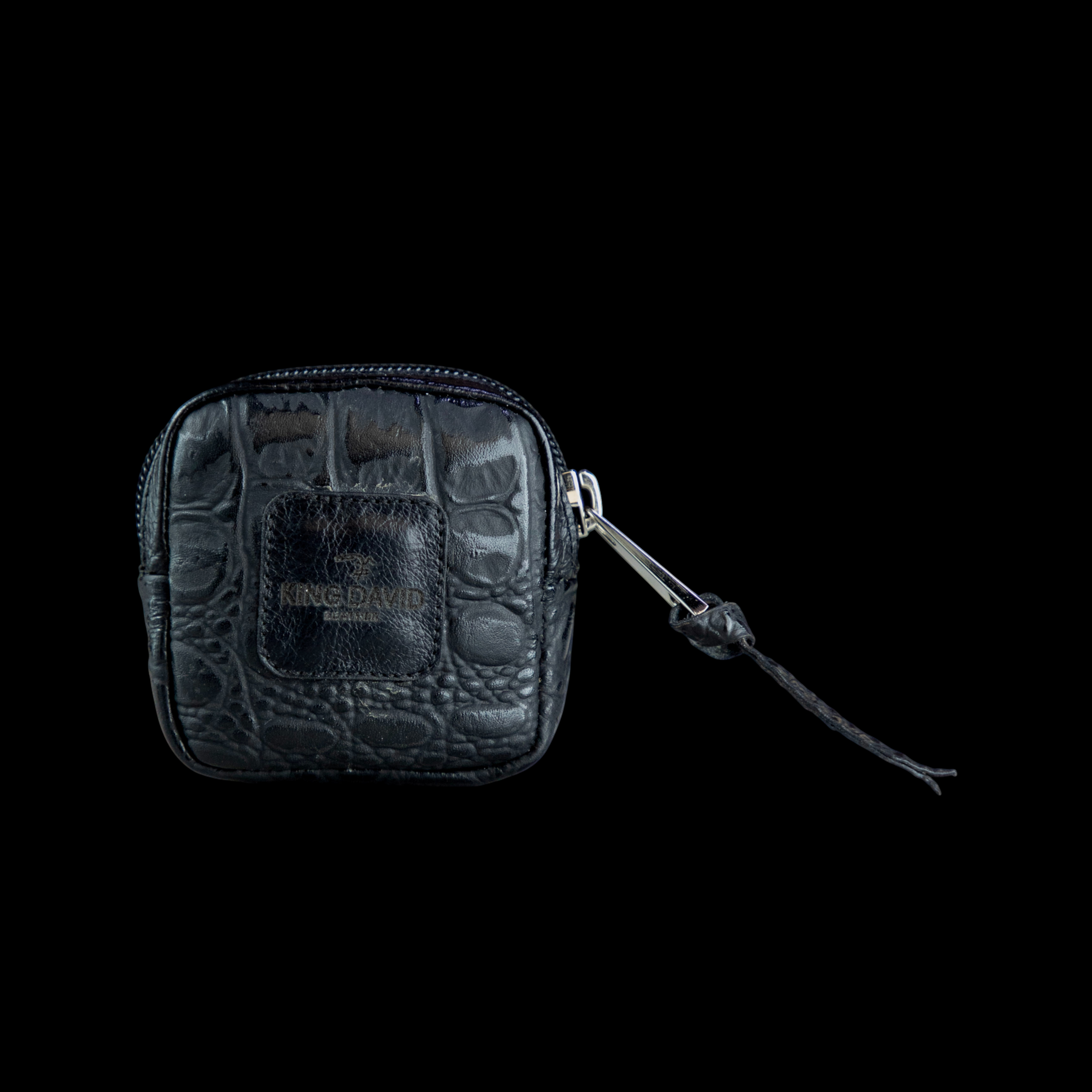MONEDERO KING CROCODILE NEGRO