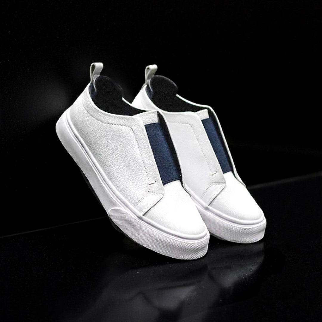 OUTLET Munich Blanco - Zapato Casual Elegante Hombre en Cuero
