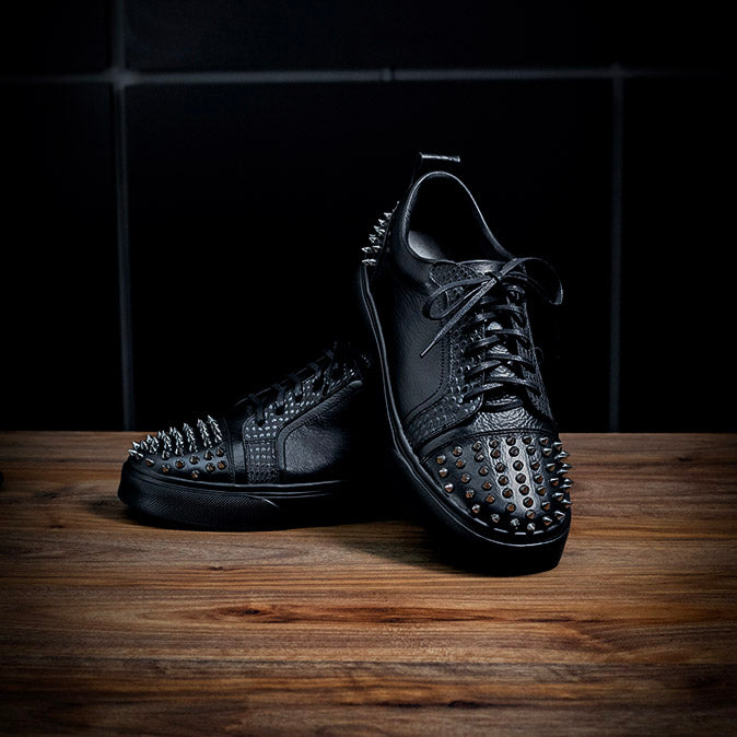 Rock Black - Zapato Iconic de Alta Moda Hombre en Cuero
