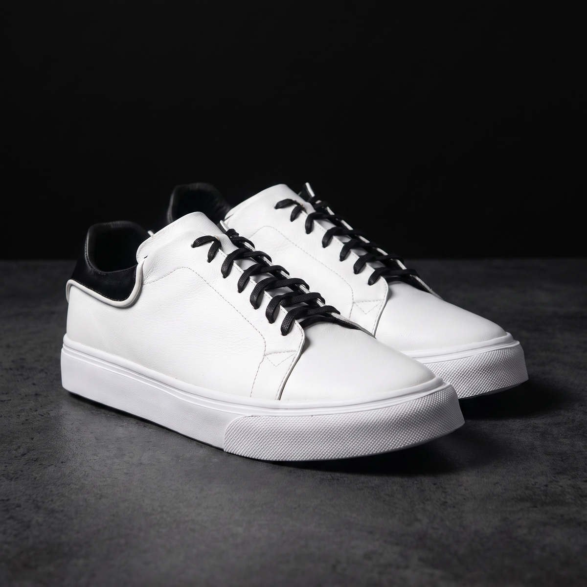 Kingston Blanco - Zapato Casual Elegante Hombre en Cuero
