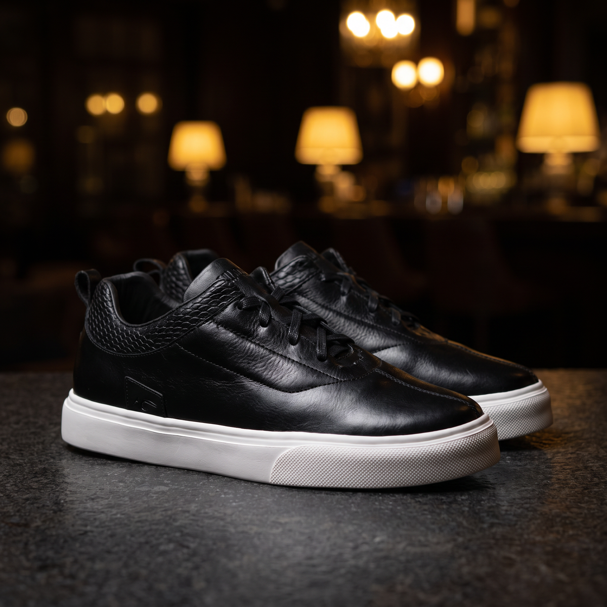 Mali Negro - Zapato Casual Elegante Hombre en Cuero