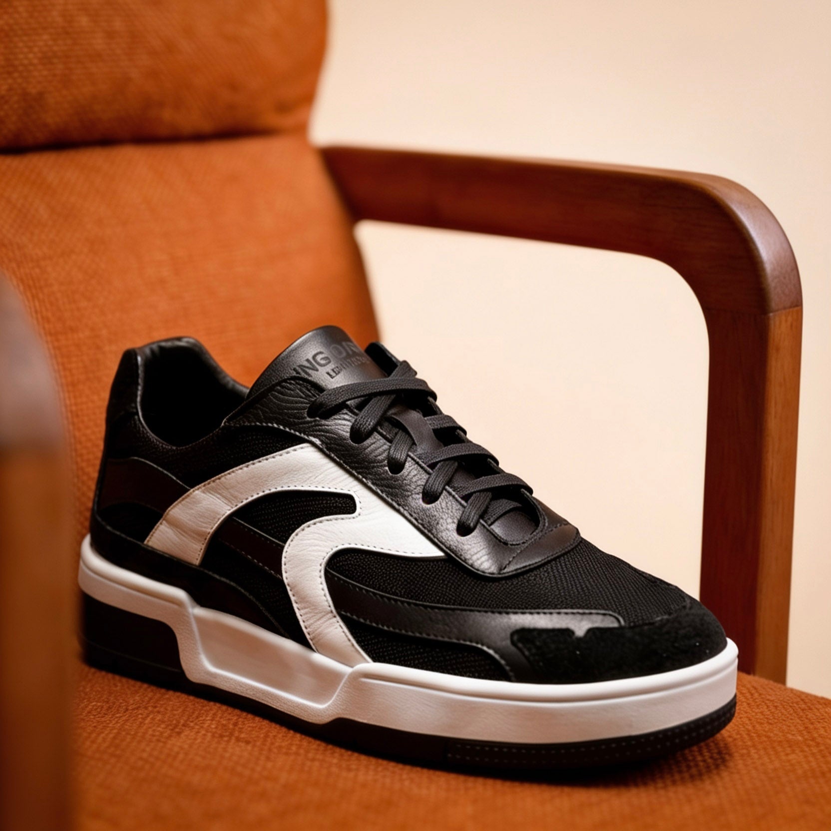 Barcelona Negro - Zapato Urban Joven Hombre en Cuero